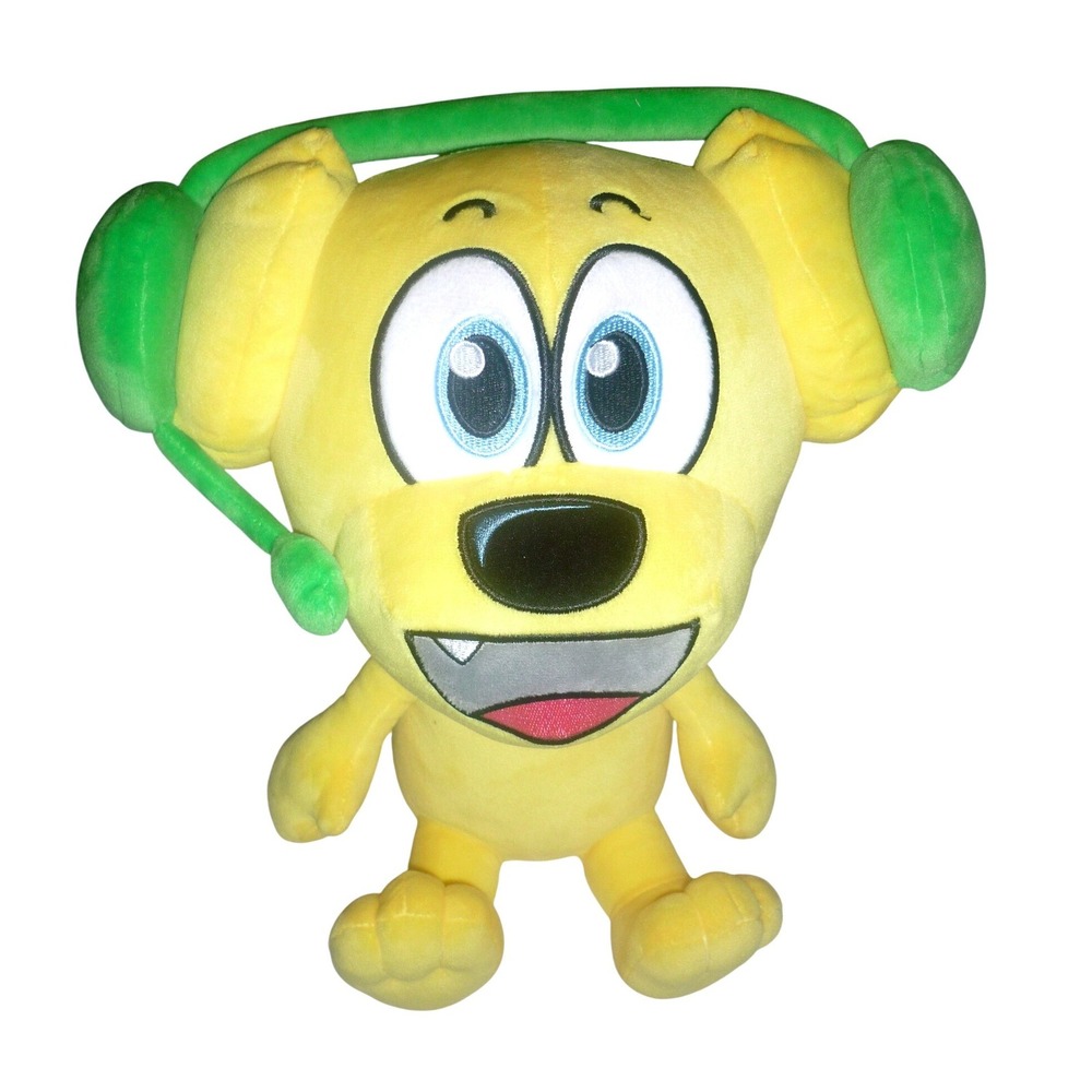 Warren James LankyBox Foxy Plush Yellow Fox Gaming Headset YouTube RN168212 11in